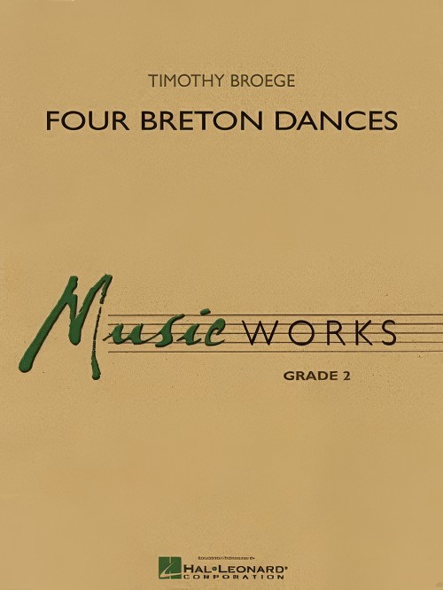 Four Breton Dances (Concert Band - Score and Parts)