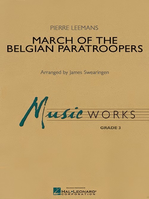 March of the Belgian Paratroopers (Concert Band - Score and Parts)