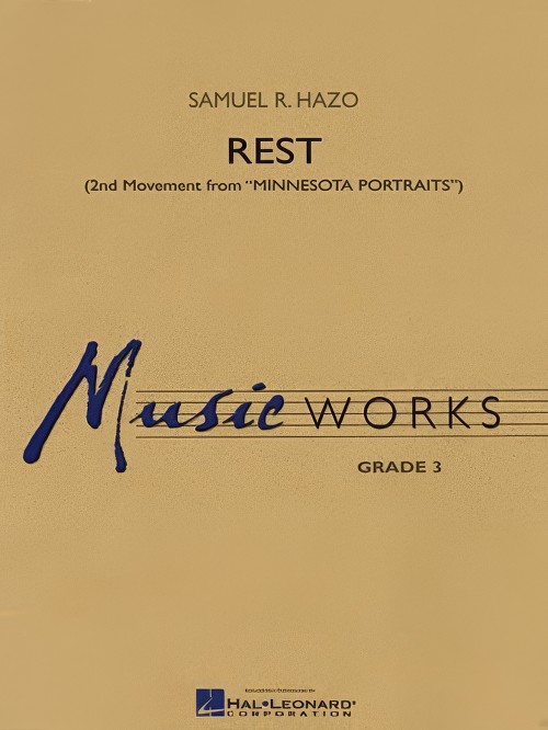 Rest (Movement 2 from Minnesota Portraits) (Concert Band - Score and Parts)