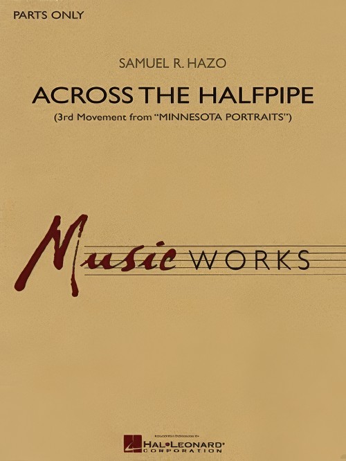 Across the Halfpipe (Concert Band - Score and Parts)