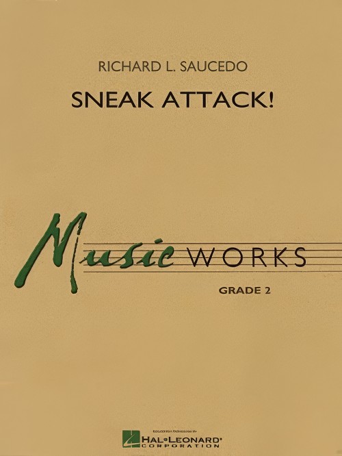 Sneak Attack! (Concert Band - Score and Parts)