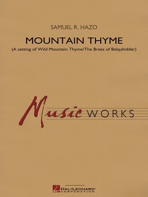 Mountain Thyme (Concert Band - Score and Parts)