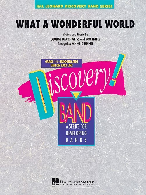 What a Wonderful World (Concert Band - Score and Parts)