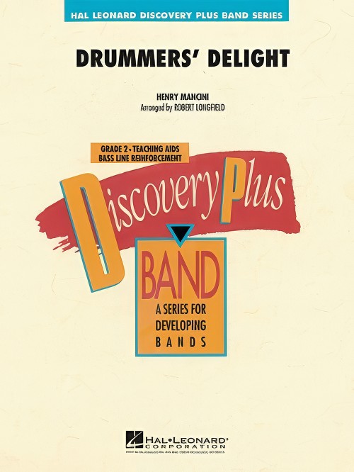 Drummer's Delight (Percussion Feature with Concert Band - Score and Parts)