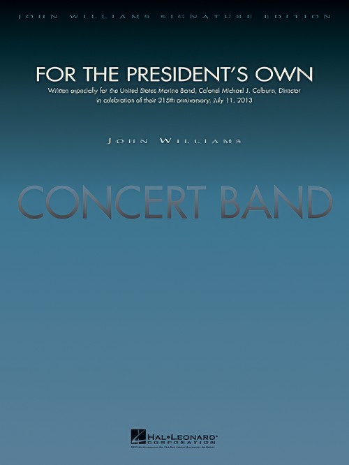 For the President's Own (Concert Band - Score only)