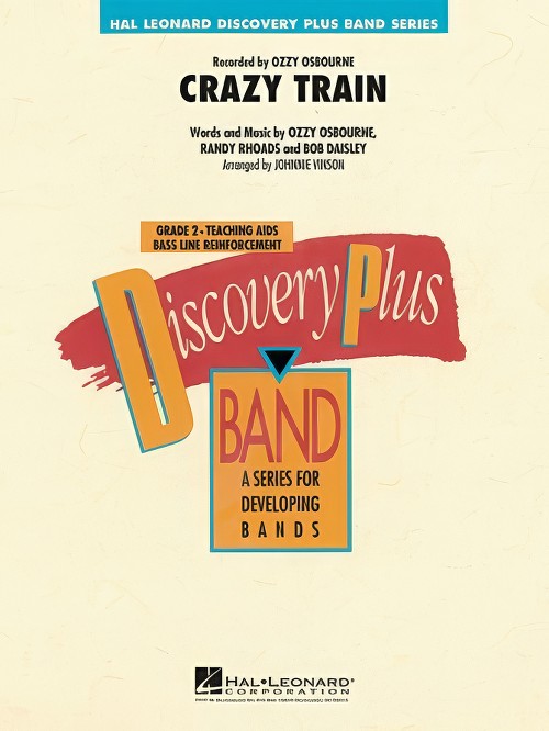 Crazy Train (Concert Band - Score and Parts)