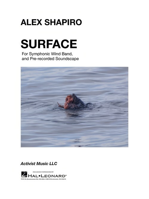 Surface (Prerecorded Soundscape with Concert Band - Score and Parts)