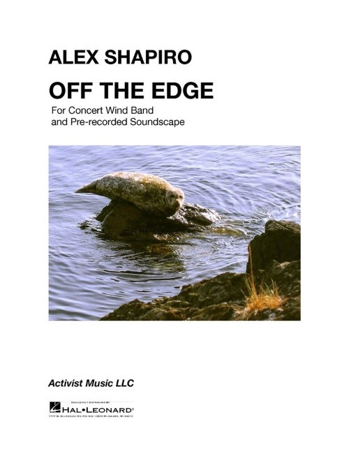 Off the Edge (Prerecorded Soundscape with Concert Band - Score and Parts)