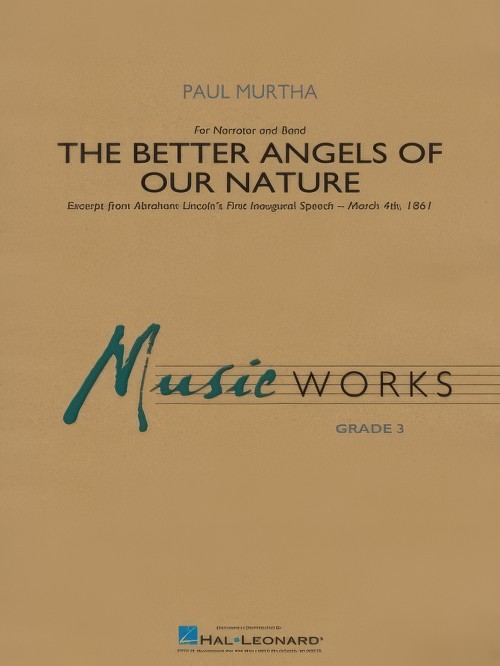 The Better Angels of Our Nature (Concert Band with Narrator - Score and Parts)