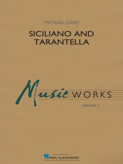 Siciliano and Tarantella (Concert Band - Score and Parts)