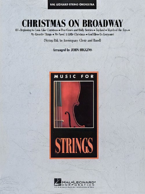 Christmas on Broadway (String Pak - Score and Parts)