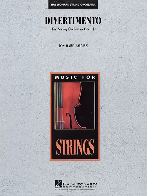 Divertimento, Movement 1 (String Orchestra - Score and Parts)