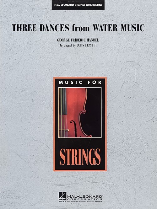 Three Dances from Water Music (String Orchestra - Score and Parts)