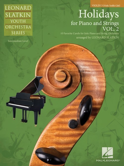 Holidays for Piano and Strings Volume 2 (Violin 3/Viola TC)