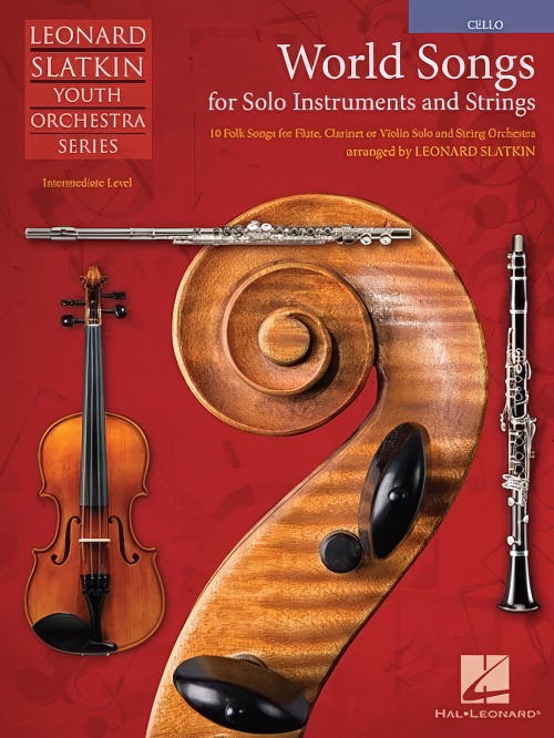 World Songs for Solo Instrument and Strings (Cello)