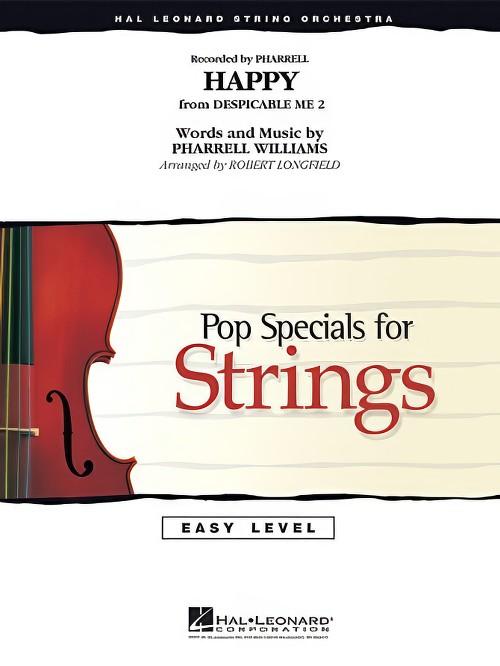 Happy (from Despicable Me 2) (String Orchestra - Score and Parts)