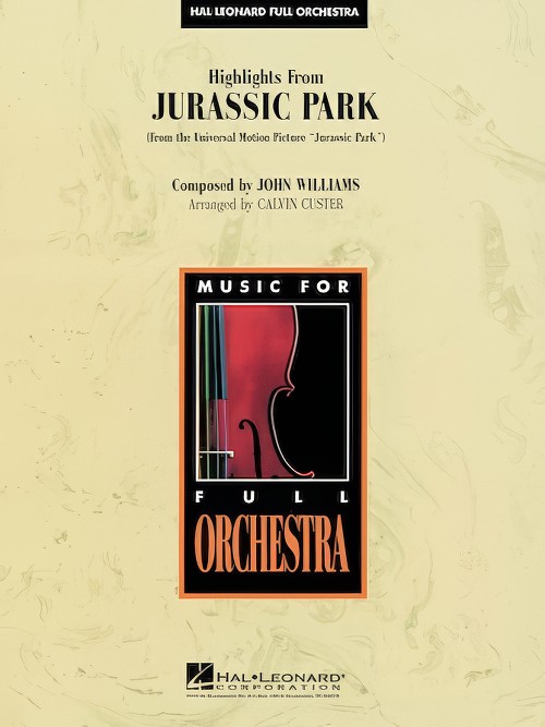 Jurassic Park, Highlights from (Full Orchestra - Score and Parts)