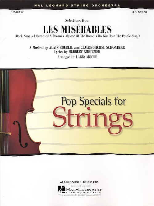 Les Miserables, Selections from (String Orchestra - Score and Parts)