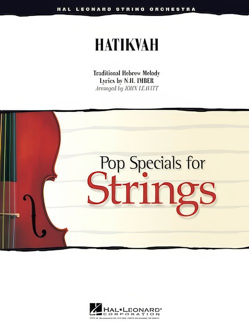 Hatikvah (String Orchestra - Score and Parts)