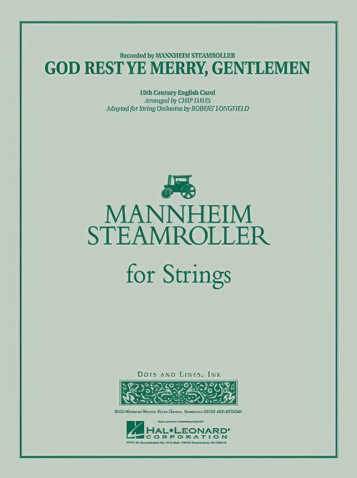 God Rest Ye Merry, Gentlemen (String Orchestra - Score and Parts)