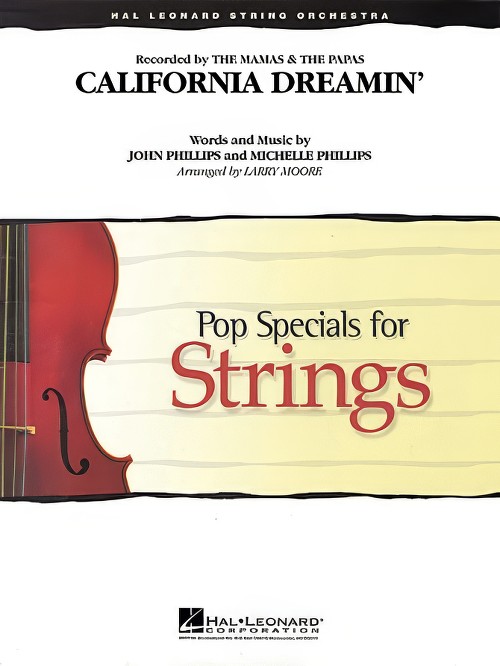 California Dreamin' (String Orchestra - Score and Parts)