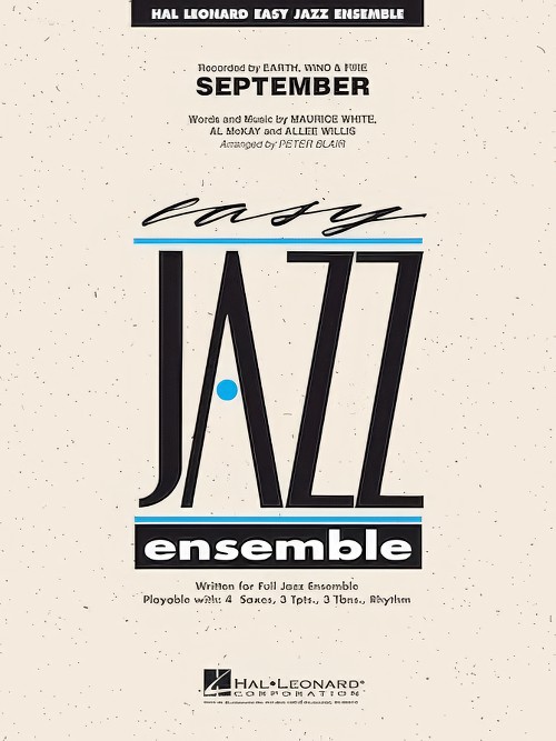 September (Jazz Ensemble - Score and Parts)