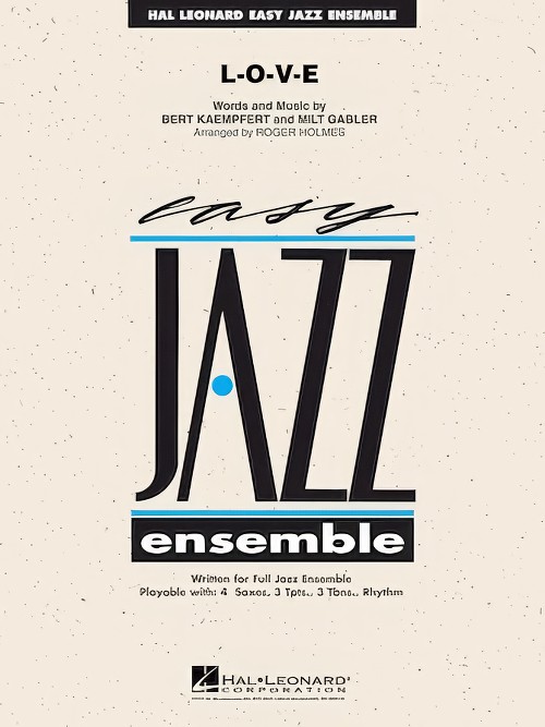 L-O-V-E (Jazz Ensemble - Score and Parts)