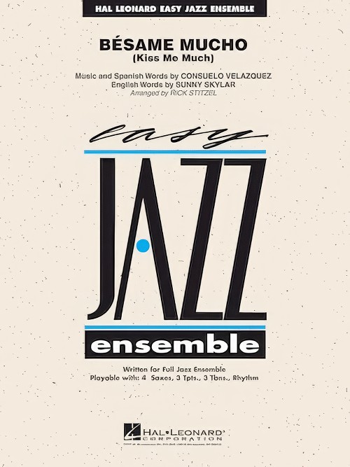 Besame Mucho (Kiss Me Much) (Jazz Ensemble - Score and Parts)