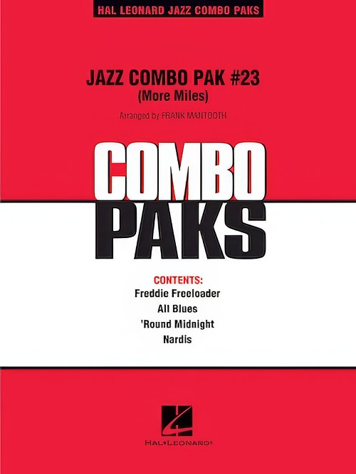 Jazz Combo Pak No.23 (More Miles) (Jazz Combo - Score and Parts)