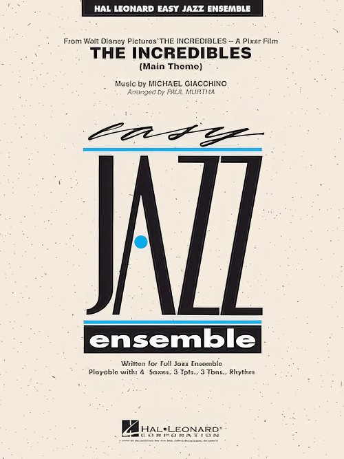 The Incredibles (Jazz Ensemble - Score and Parts)