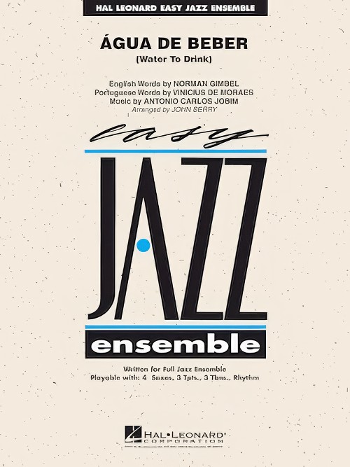 Agua de Beber (Water to Drink) (Jazz Ensemble - Score and Parts)