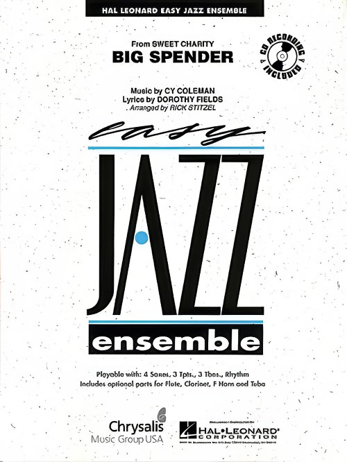 Big Spender (from Sweet Charity) (Jazz Ensemble - Score and Parts)