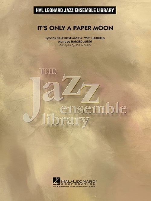 It's Only a Paper Moon (Jazz Ensemble - Score and Parts)