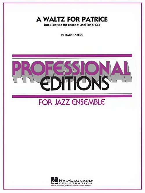 A Waltz for Patrice (Jazz Ensemble - Score and Parts)