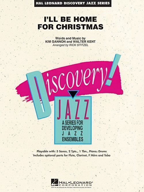 I'll Be Home for Christmas (Jazz Ensemble - Score and Parts)