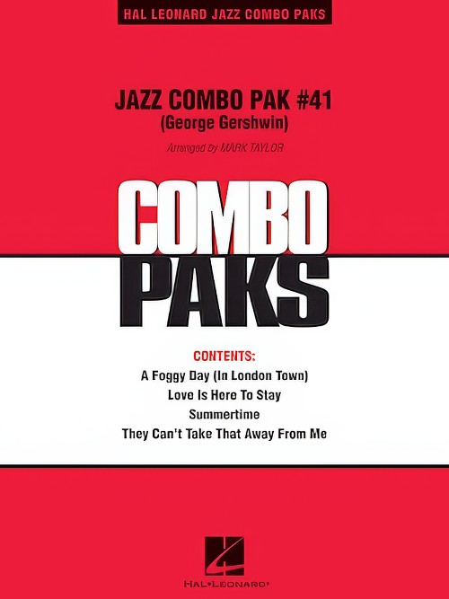 Jazz Combo Pak No.41 (George Gershwin) (Jazz Combo - Score and Parts)