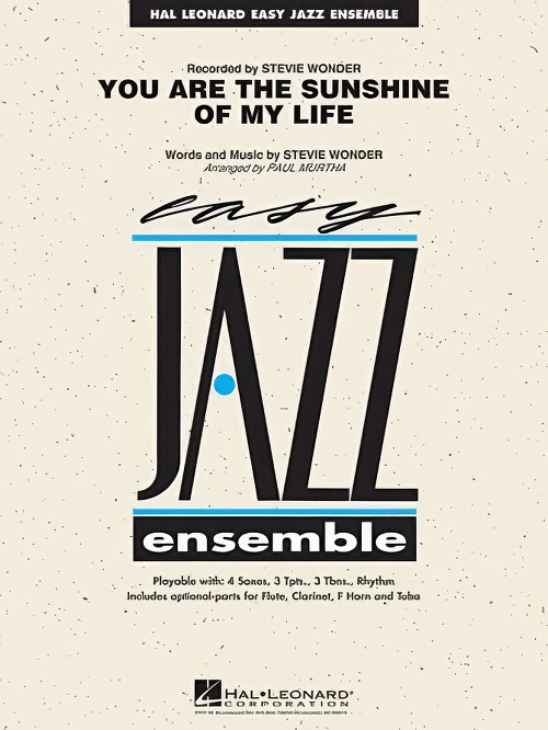 You Are the Sunshine of My Life (Jazz Ensemble - Score and Parts)