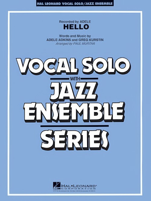 Hello (Vocal Solo with Jazz Ensemble - Score and Parts)