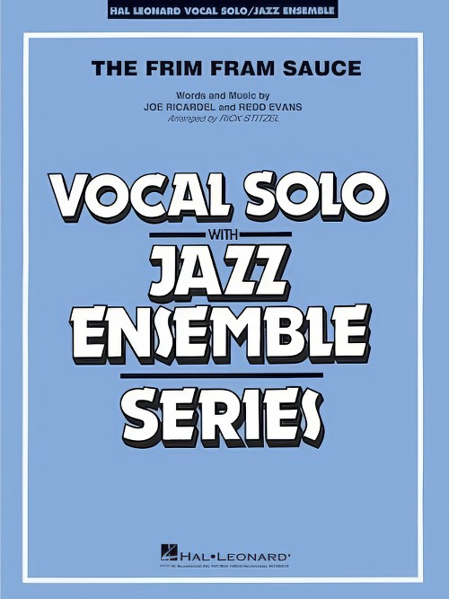 The Frim Fram Sauce (Vocal Solo with Jazz Ensemble - Score and Parts)