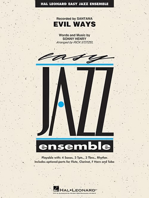 Evil Ways (Jazz Ensemble - Score and Parts)