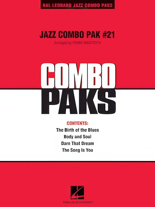 Jazz Combo Pak No.21 (Jazz Combo - Score and Parts)