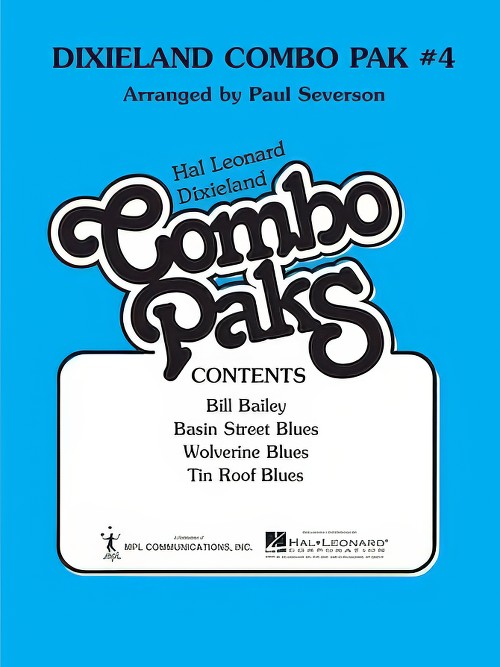 Dixieland Combo Pak No.4 (Dixieland Jazz Ensemble - Score and Parts)