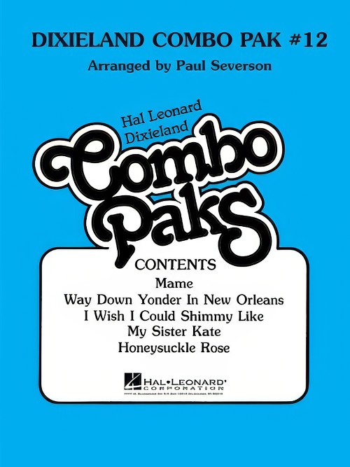 Dixieland Combo Pak No.12 (Dixieland Jazz Ensemble - Score and Parts)