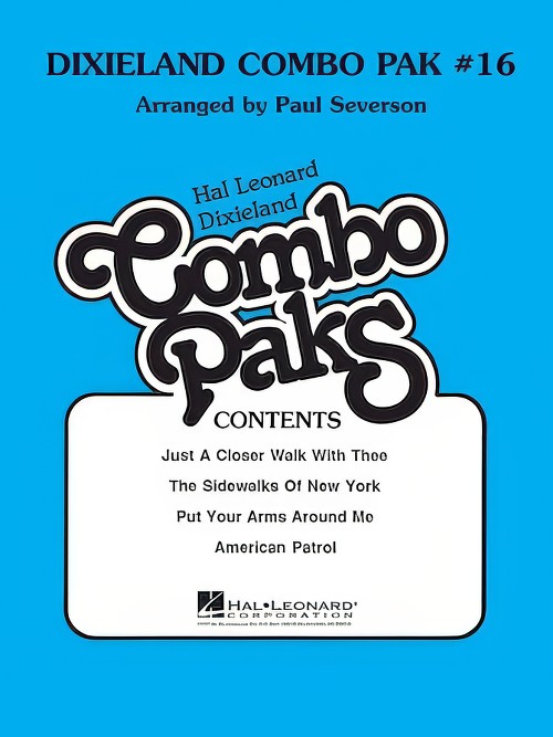 Dixieland Combo Pak No.16 (Dixieland Jazz Ensemble - Score and Parts)