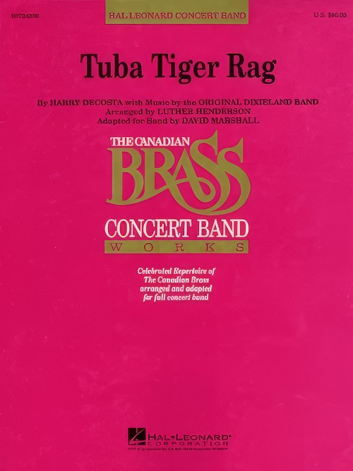 Tuba Tiger Rag (Tuba Feature with Concert Band - Score and Parts)