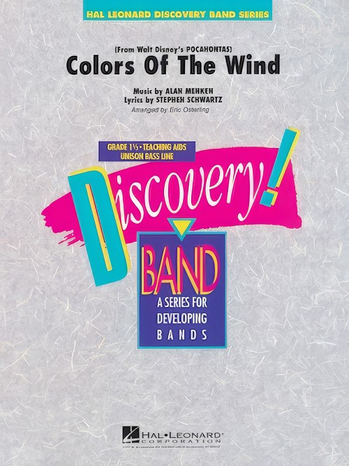 Colors of the Wind (Concert Band - Score and Parts)