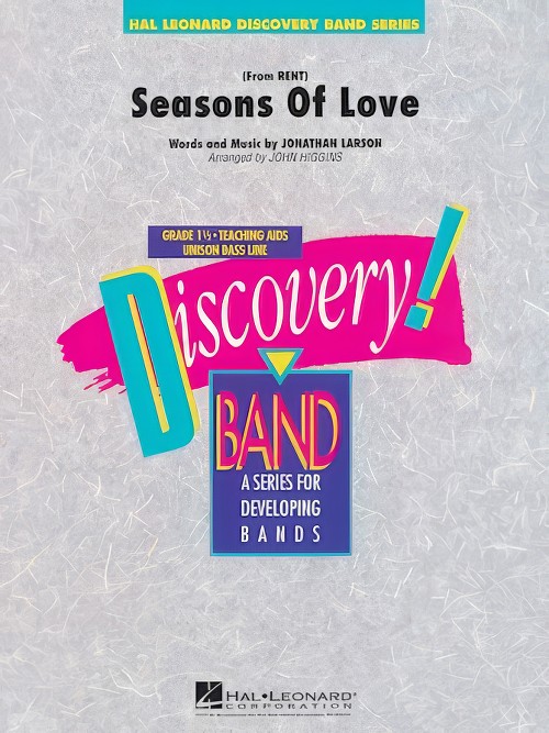 Seasons of Love (from Rent) (Concert Band - Score and Parts)