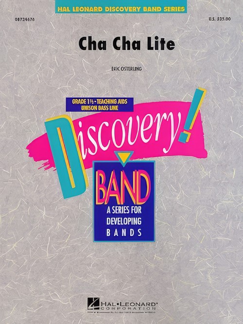 Cha Cha Lite (Concert Band - Score and Parts)