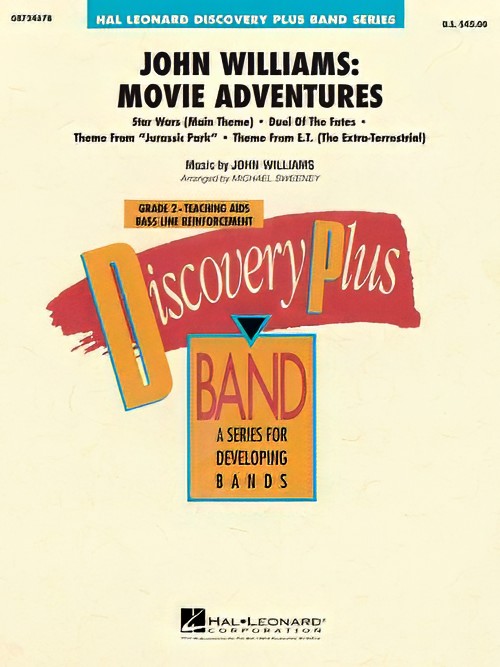 John Williams: Movie Adventures (Concert Band - Score and Parts)