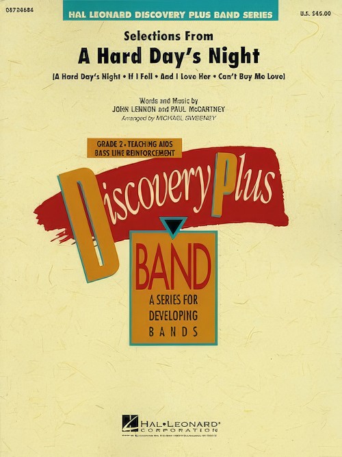 A Hard Day's Night, Selections from (Concert Band - Score and Parts)